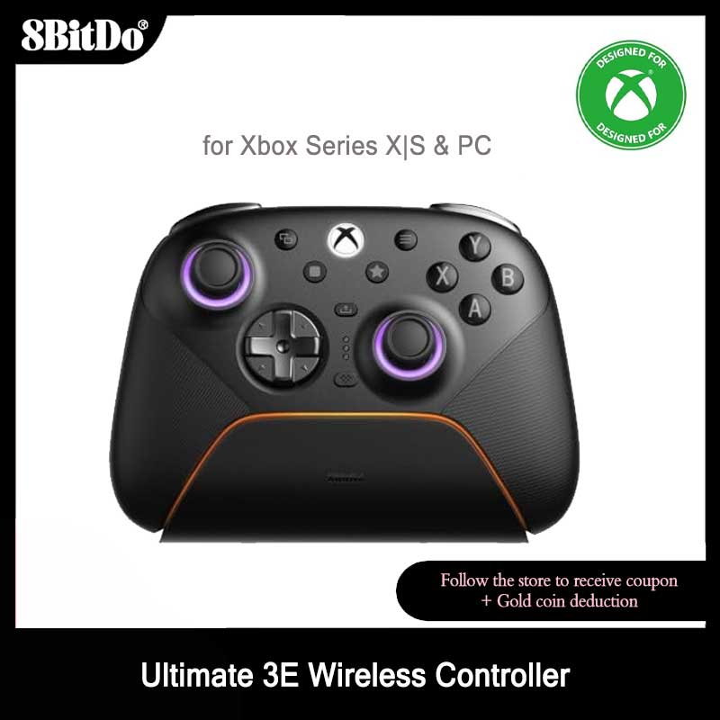 Board Game Android - Bezprzewodowy kontroler 8Bitdo Ultimate 3E, gamepad