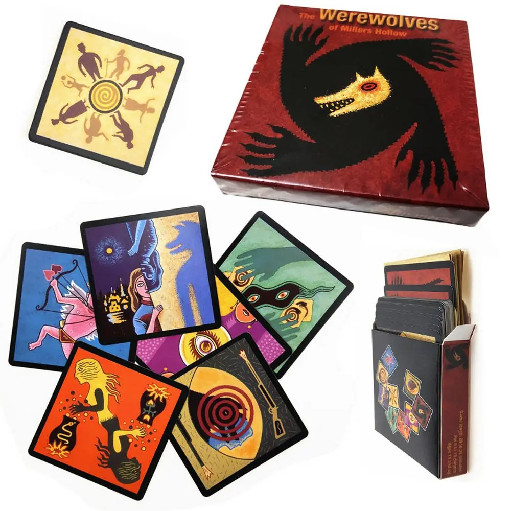 Board Game Catan - Gra planszowa o zabójstwach wilkołaków, gra